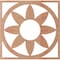 Ekena Millwork Blume Wood Fretwork Pierced Ceiling Medallion, Cherry, 26"OD x 9"ID x 3/8"T CMWP26X26X0375BLCH - alternate 5